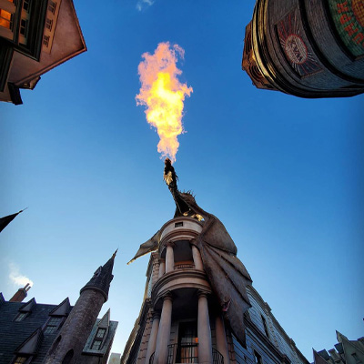 Diagon Alley Dragon at Universal Studios Orlando