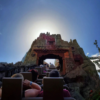 Expedition Everest Lift Hill in Animal Kingdom