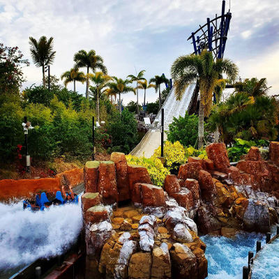 Infinity Falls at SeaWorld Orlando