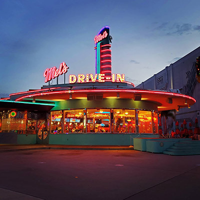 Mel's Drive-In Restaurant at Universal Studios