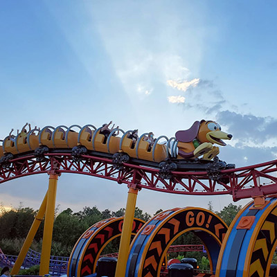 Slinky Dog Dash in Hollywood Studios